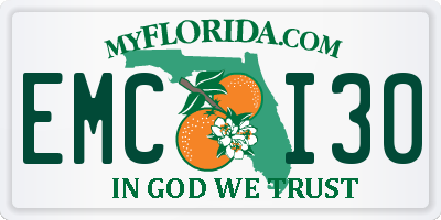 FL license plate EMCI30