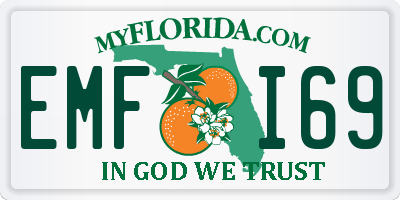 FL license plate EMFI69