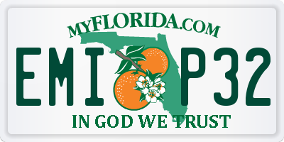 FL license plate EMIP32