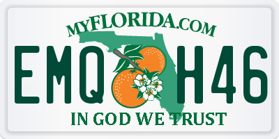 FL license plate EMQH46