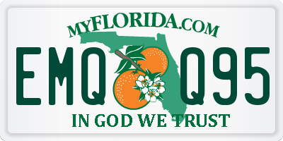 FL license plate EMQQ95