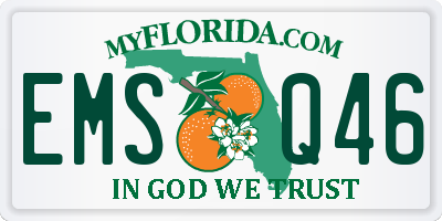 FL license plate EMSQ46