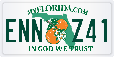 FL license plate ENNZ41