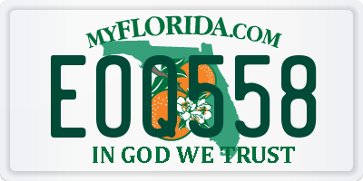 FL license plate EOQ558