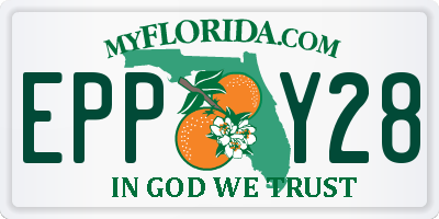 FL license plate EPPY28
