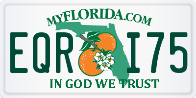 FL license plate EQRI75