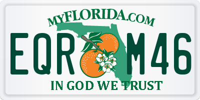 FL license plate EQRM46