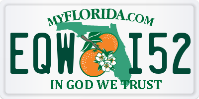 FL license plate EQWI52