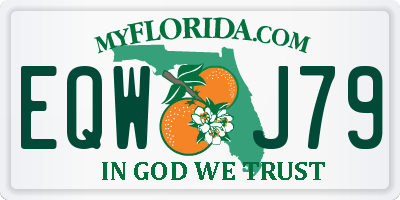 FL license plate EQWJ79
