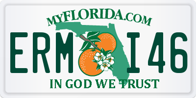 FL license plate ERMI46