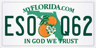 FL license plate ESOQ62