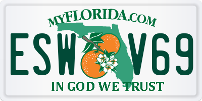 FL license plate ESWV69