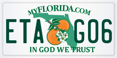 FL license plate ETAG06