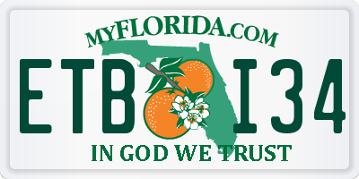 FL license plate ETBI34