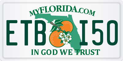 FL license plate ETBI50