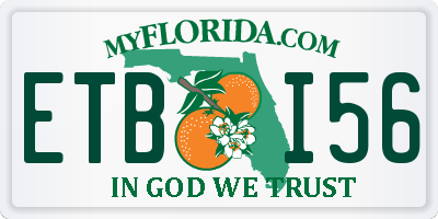 FL license plate ETBI56