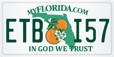 FL license plate ETBI57