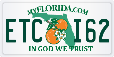 FL license plate ETCI62