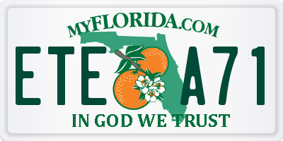 FL license plate ETEA71