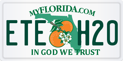 FL license plate ETEH20