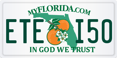 FL license plate ETEI50