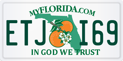 FL license plate ETJI69