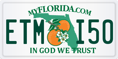 FL license plate ETMI50