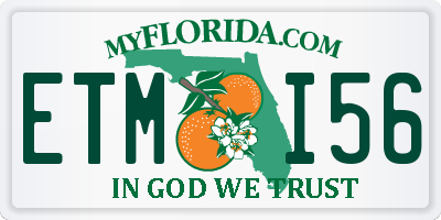 FL license plate ETMI56