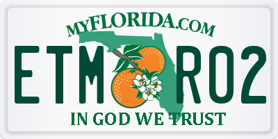 FL license plate ETMR02