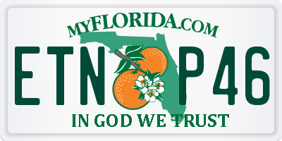FL license plate ETNP46