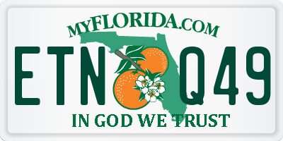 FL license plate ETNQ49