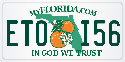 FL license plate ETOI56