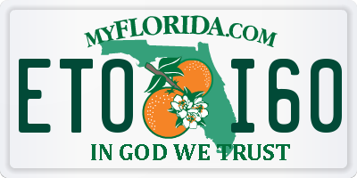 FL license plate ETOI60