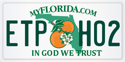 FL license plate ETPH02