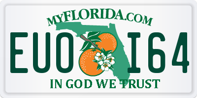 FL license plate EUOI64