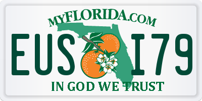 FL license plate EUSI79