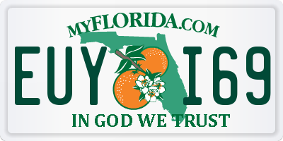 FL license plate EUYI69
