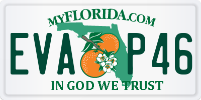 FL license plate EVAP46