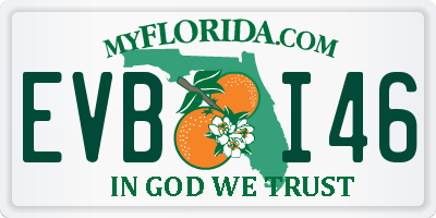 FL license plate EVBI46