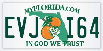 FL license plate EVJI64