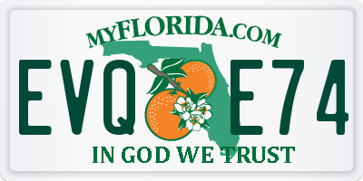 FL license plate EVQE74