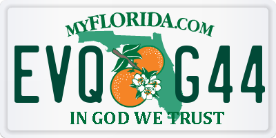 FL license plate EVQG44