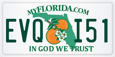 FL license plate EVQI51