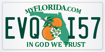 FL license plate EVQI57
