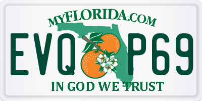 FL license plate EVQP69