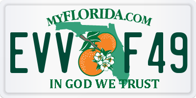 FL license plate EVVF49
