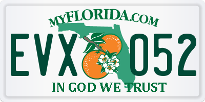 FL license plate EVXO52