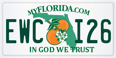 FL license plate EWCI26