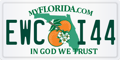 FL license plate EWCI44