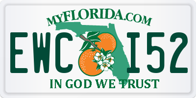 FL license plate EWCI52